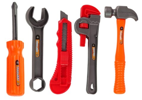 LEAN Toys Zestaw Majsterkowicza Narzędzia Zestaw Narzędzi Wiertarka Na Baterie LEAN Toys Zestaw Majsterkowicza Narzędzia Zestaw Narzędzi Wiertarka Na Baterie