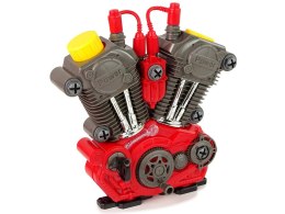 LEAN Toys Zestaw Majsterkowicza Silnik Do Rozkręcania Światło Dźwięk