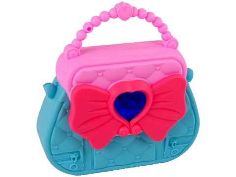 LEAN Toys Zestaw Piękności Pantofelek Torebka Niebieska Spinki LEAN Toys Zestaw Piękności Pantofelek Torebka Niebieska Spinki