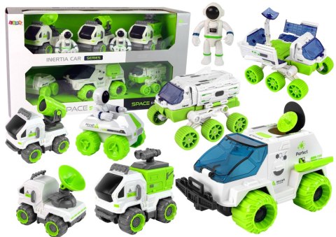 LEAN Toys Zestaw Pojazdów Kosmicznych 6w1 Łazik Satelita Astronom Dla Dzieci LEAN Toys Zestaw Pojazdów Kosmicznych 6w1 Łazik Satelita Astronom Dla Dzieci