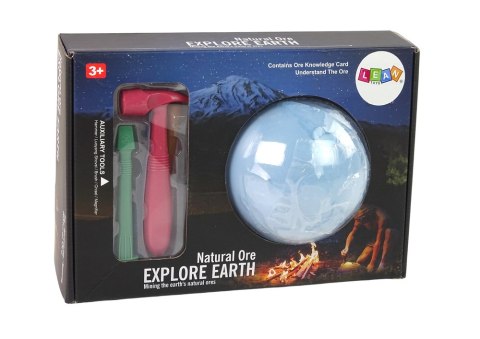 LEAN Toys Zestaw Wykopaliska Eksploracja Ziemia Narzędzia Minerały Fiszki LEAN Toys Zestaw Wykopaliska Eksploracja Ziemia Narzędzia Minerały Fiszki