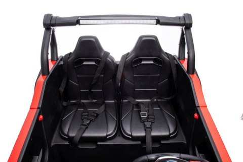 LEAN CARS Auto Na Akumulator S618 Czerwone 4x4 LEAN CARS Auto Na Akumulator S618 Czerwone 4x4