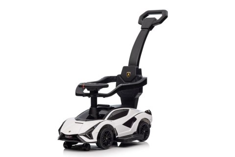 LEAN CARS Jeździk z Pchaczem Lamborghini QLS-996T Biały LEAN CARS Jeździk z Pchaczem Lamborghini QLS-996T Biały