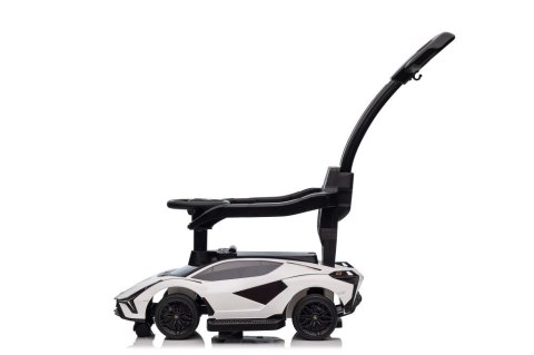 LEAN CARS Jeździk z Pchaczem Lamborghini QLS-996T Biały LEAN CARS Jeździk z Pchaczem Lamborghini QLS-996T Biały