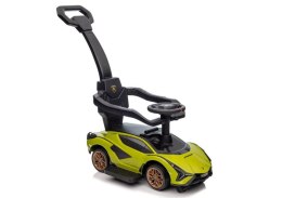 LEAN CARS Jeździk z Pchaczem Lamborghini QLS-996T Zielony
