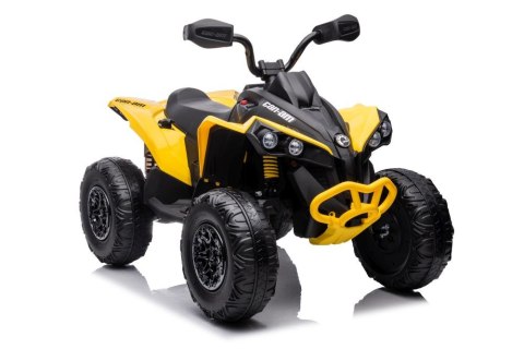LEAN CARS Quad Na Akumulator CAN-AM Renegate Żółty LEAN CARS Quad Na Akumulator CAN-AM Renegate Żółty