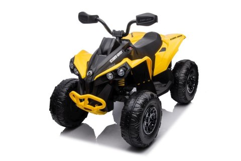 LEAN CARS Quad Na Akumulator CAN-AM Renegate Żółty LEAN CARS Quad Na Akumulator CAN-AM Renegate Żółty