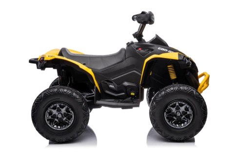 LEAN CARS Quad Na Akumulator CAN-AM Renegate Żółty LEAN CARS Quad Na Akumulator CAN-AM Renegate Żółty
