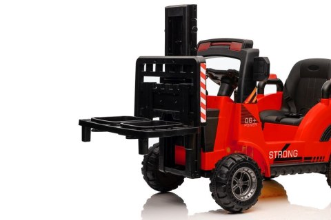 LEAN CARS Wózek Widłowy Na Akumulator WH101 Czerwony LEAN CARS Wózek Widłowy Na Akumulator WH101 Czerwony
