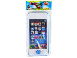 LEAN TOYS Zabawkowy Telefon Komórkowy 5S Niebieski