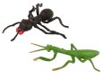 LEAN TOYS Zestaw Figurek Owadów Owady Pająk Pszczoła 6 Szt.