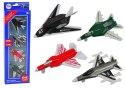 LEAN TOYS Zestaw Samoloty Odrzutowce 1:400 4 Szt