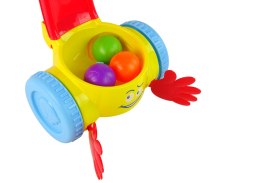 LEAN Toys Pchacz Zbieracz Piłek Kulek Dla Dzieci