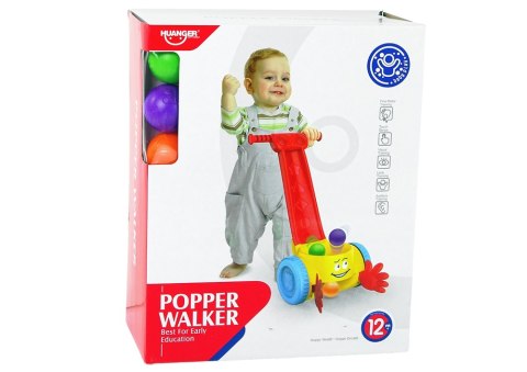 LEAN Toys Pchacz Zbieracz Piłek Kulek Dla Dzieci LEAN Toys Pchacz Zbieracz Piłek Kulek Dla Dzieci