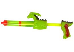 LEAN Toys Pistolet Na Wodę 40 cm Dinozaur Zielony Ogród Zabawka