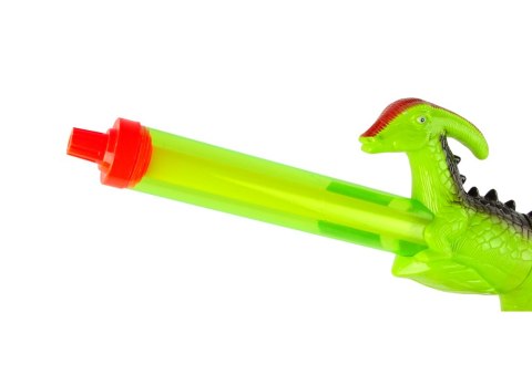LEAN Toys Pistolet Na Wodę 40 cm Dinozaur Zielony Ogród Zabawka LEAN Toys Pistolet Na Wodę 40 cm Dinozaur Zielony Ogród Zabawka