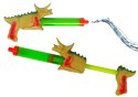 LEAN Toys Pistolet Na Wodę 40 cm Dinozaur Zielony Ogród