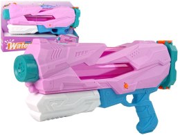 LEAN Toys Pistolet Na Wodę 800 ml Różowy Zasięg 8 m