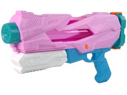 LEAN Toys Pistolet Na Wodę 800 ml Różowy Zasięg 8 m