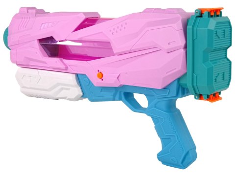 LEAN Toys Pistolet Na Wodę 800 ml Różowy Zasięg 8 m LEAN Toys Pistolet Na Wodę 800 ml Różowy Zasięg 8 m