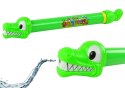 LEAN Toys Pistolet Na Wodę Krokodyl 45 cm Zielony Ogród