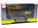 LEAN Toys Pojazd Budowlany Koparka Przesuwna Plastikowa