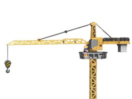 LEAN Toys Pojazd Budowlany Żuraw Dźwig 95 cm Żółty