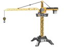 LEAN Toys Pojazd Budowlany Żuraw Dźwig 95 cm Żółty