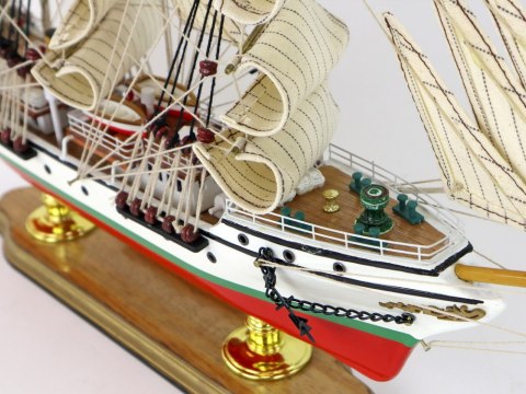 LEAN Toys Statek Łódź Drewniana Kolekcjonerski Żaglowiec Okręt LEAN Toys Statek Łódź Drewniana Kolekcjonerski Żaglowiec Okręt