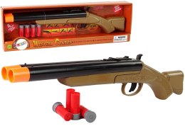 LEAN Toys Strzelba Kowbojska Dla Dzieci Kowboj Naboje