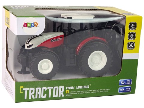 LEAN Toys Traktor Rolniczy 1:24 Zdalnie sterowany R/C Pilot Farma Biało Czerwony LEAN Toys Traktor Rolniczy 1:24 Zdalnie sterowany R/C Pilot Farma Biało Czerwony