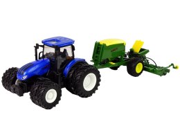 LEAN Toys Traktor Zdalnie Sterowany RC 1:24 Belarka Niebieski