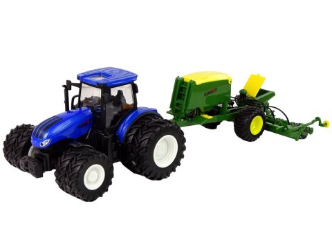 LEAN Toys Traktor Zdalnie Sterowany RC 1:24 Belarka Niebieski LEAN Toys Traktor Zdalnie Sterowany RC 1:24 Belarka Niebieski