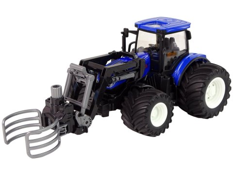 LEAN Toys Traktor Zdalnie Sterowany z Chwytnikiem Niebieski LEAN Toys Traktor Zdalnie Sterowany z Chwytnikiem Niebieski