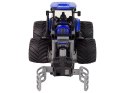 LEAN Toys Traktor Zdalnie Sterowany z Chwytnikiem Niebieski