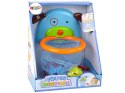 LEAN Toys Zabawka Do Kąpieli Mini Koszykówka Kosz Piesek Gumowe Rybki