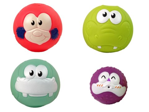 LEAN Toys Zabawka Do Kąpieli Mini Koszykówka Żyrafa Gumowe Piłki LEAN Toys Zabawka Do Kąpieli Mini Koszykówka Żyrafa Gumowe Piłki