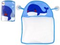 LEAN Toys Zabawka Do Kąpieli Organizer Pojemnik Na Zabawki Siatka Wieloryb