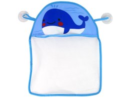 LEAN Toys Zabawka Do Kąpieli Organizer Pojemnik Na Zabawki Siatka Wieloryb