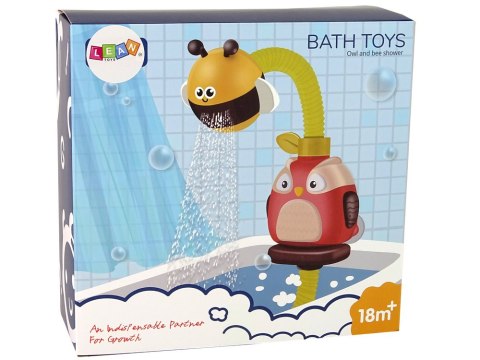 LEAN Toys Zabawka Do Kąpieli Sówka Prysznic Pszczółka LEAN Toys Zabawka Do Kąpieli Sówka Prysznic Pszczółka