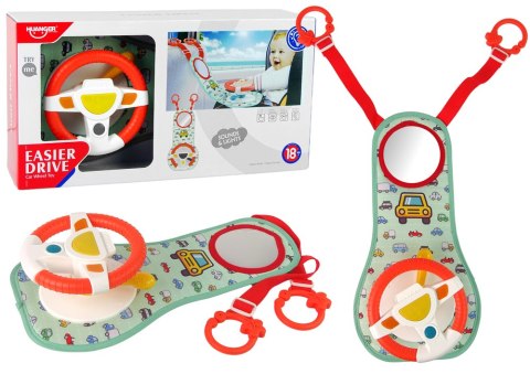 LEAN Toys Zabawka Do Samochodu Dla Niemowląt Kierownica LEAN Toys Zabawka Do Samochodu Dla Niemowląt Kierownica