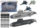 LEAN Toys Zestaw Armia Morska Łódź Podwodna Odrzutowce Bomby