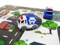 LEAN Toys Zestaw Autka Sygnalizacja Świetlna Znaki Drogowe Światła