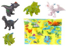 LEAN Toys Zestaw DIY Malowanie Jaj Dinozaury