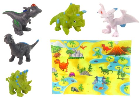 LEAN Toys Zestaw DIY Malowanie Jaj Dinozaury LEAN Toys Zestaw DIY Malowanie Jaj Dinozaury