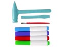 LEAN Toys Zestaw DIY Syrena Różowa Skarby Wykopaliska