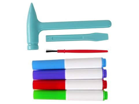 LEAN Toys Zestaw DIY Syrena Różowa Skarby Wykopaliska LEAN Toys Zestaw DIY Syrena Różowa Skarby Wykopaliska