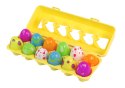 LEAN Toys Zestaw Jajka Wielkanocne Fidget Toys 12 szt.