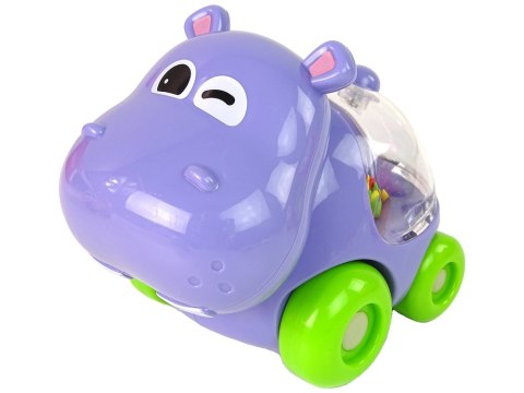 LEAN Toys Zestaw Kolorowych Pojazdów Zwierzęta z Kuleczkami LEAN Toys Zestaw Kolorowych Pojazdów Zwierzęta z Kuleczkami