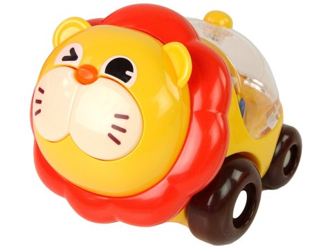 LEAN Toys Zestaw Kolorowych Pojazdów Zwierzęta z Kuleczkami LEAN Toys Zestaw Kolorowych Pojazdów Zwierzęta z Kuleczkami